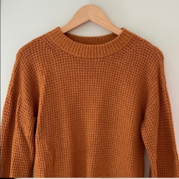 Orange/Rust Knit Sweater from American Eagle - Picture 2 of 5